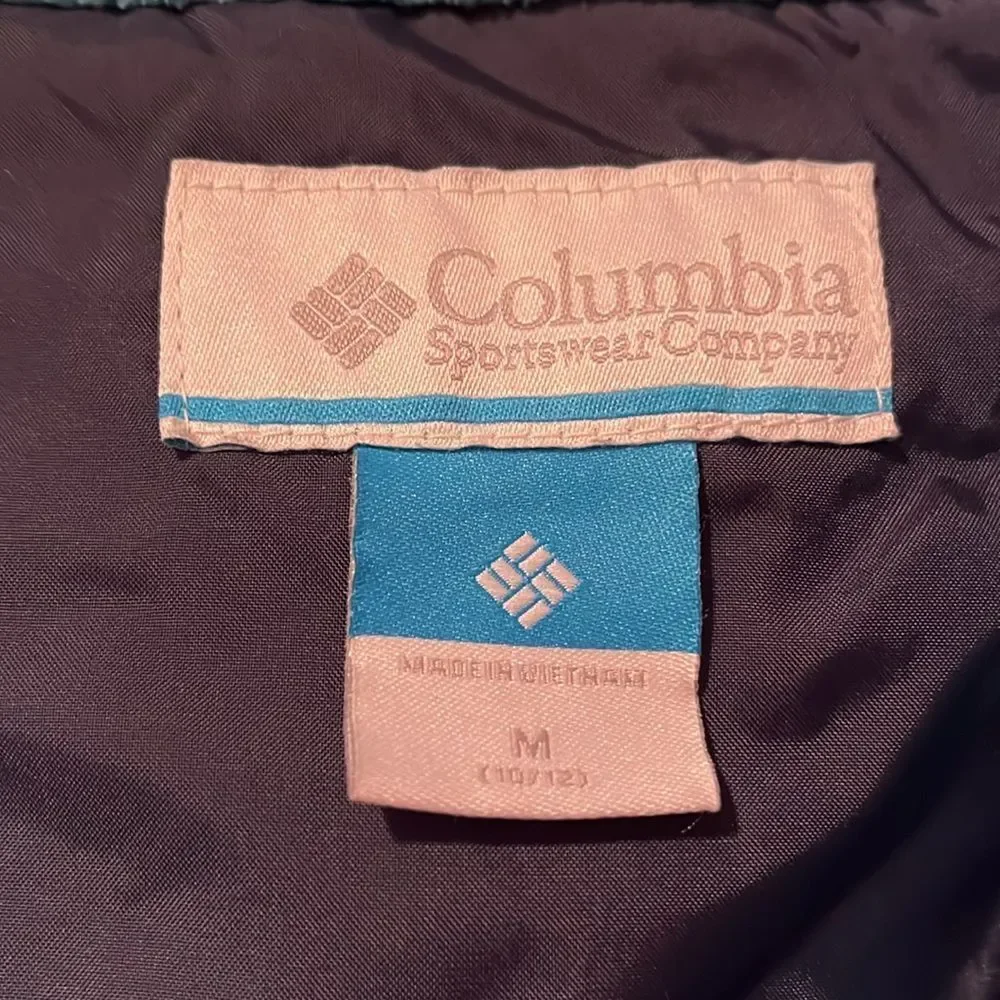 Columbia Kids' Fuchsia and Navy windbreaker size medium